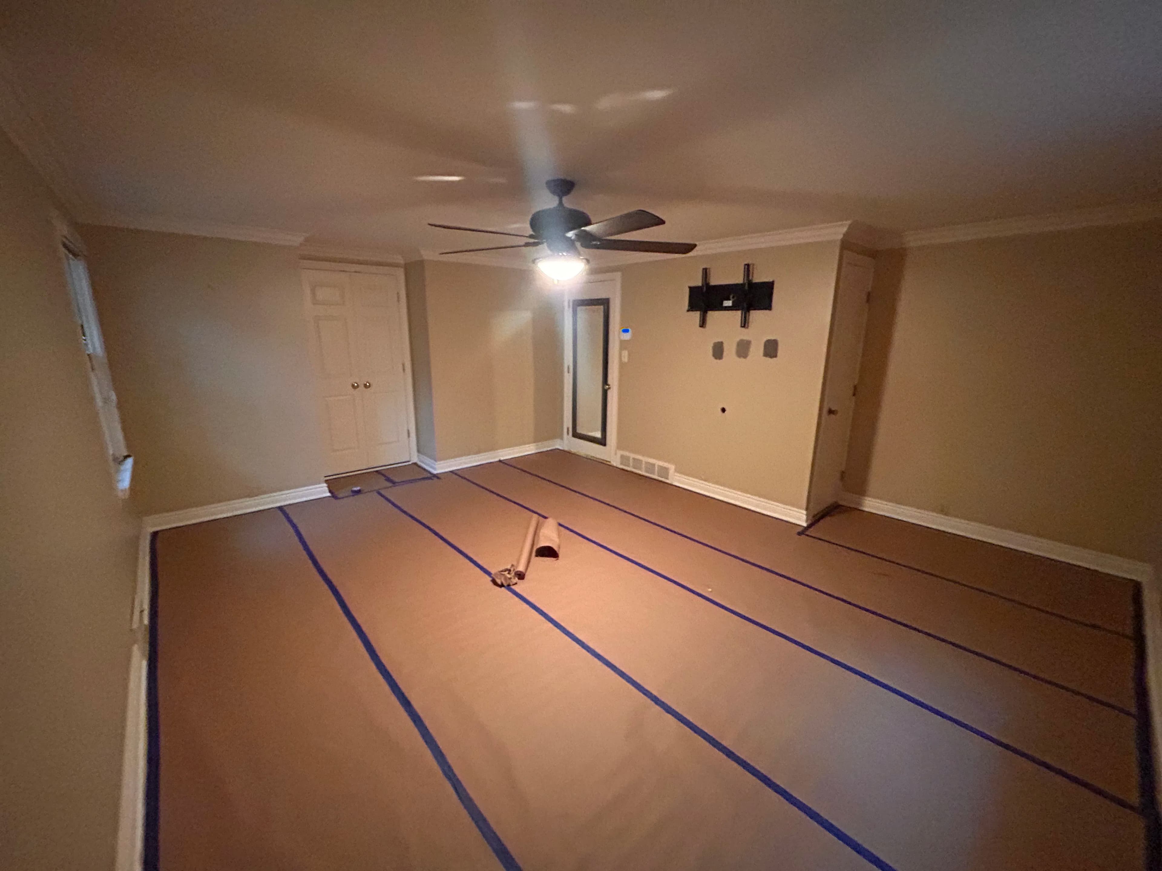 Project Grosse Pointe Woods Master Bedroom Gets a Bold Color Upgrade image