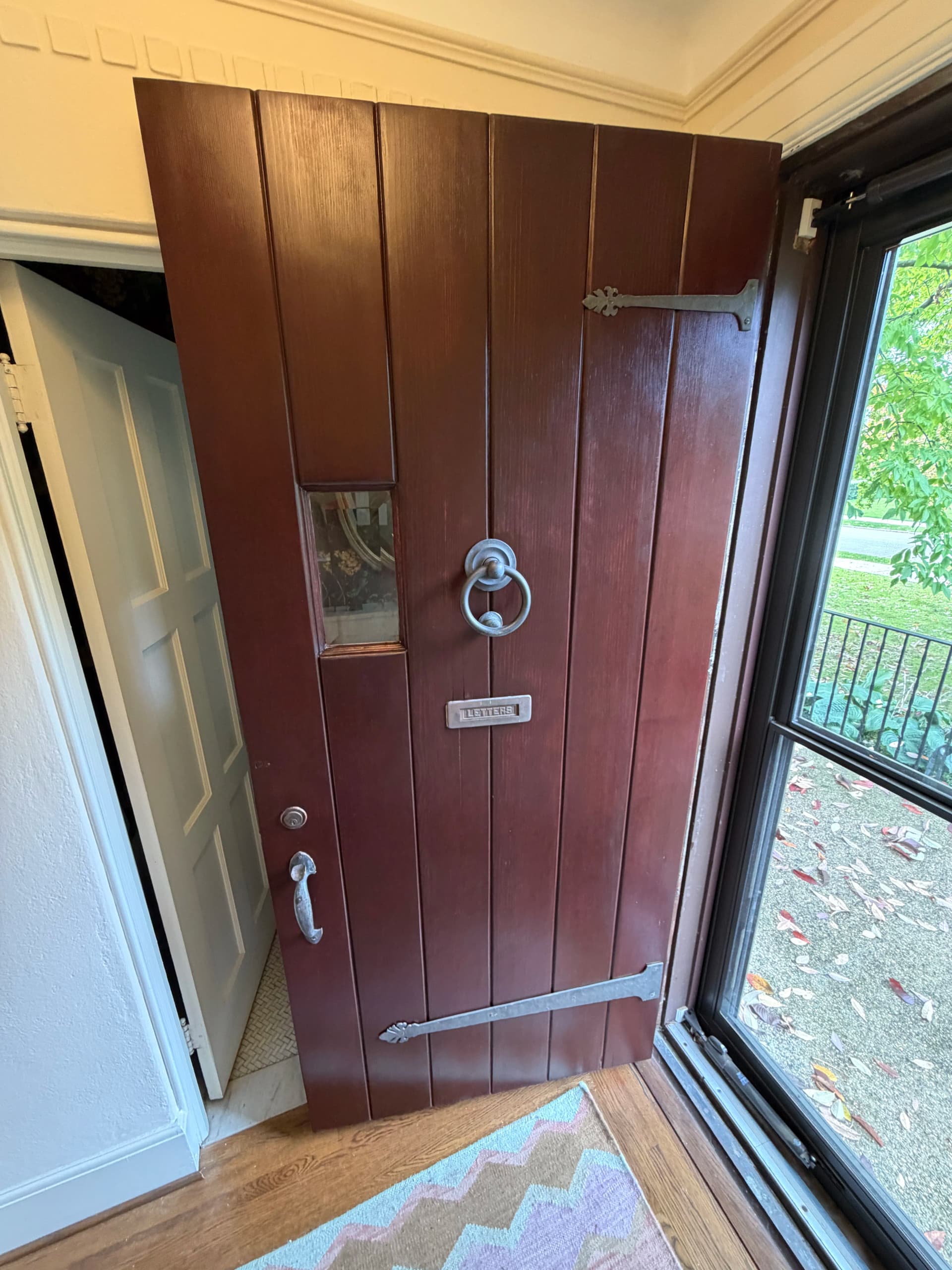Gallery photos for 80-Year-Old Front Door Gets a Full Strip and Refinish in Grosse Pointe Farms: Image #2