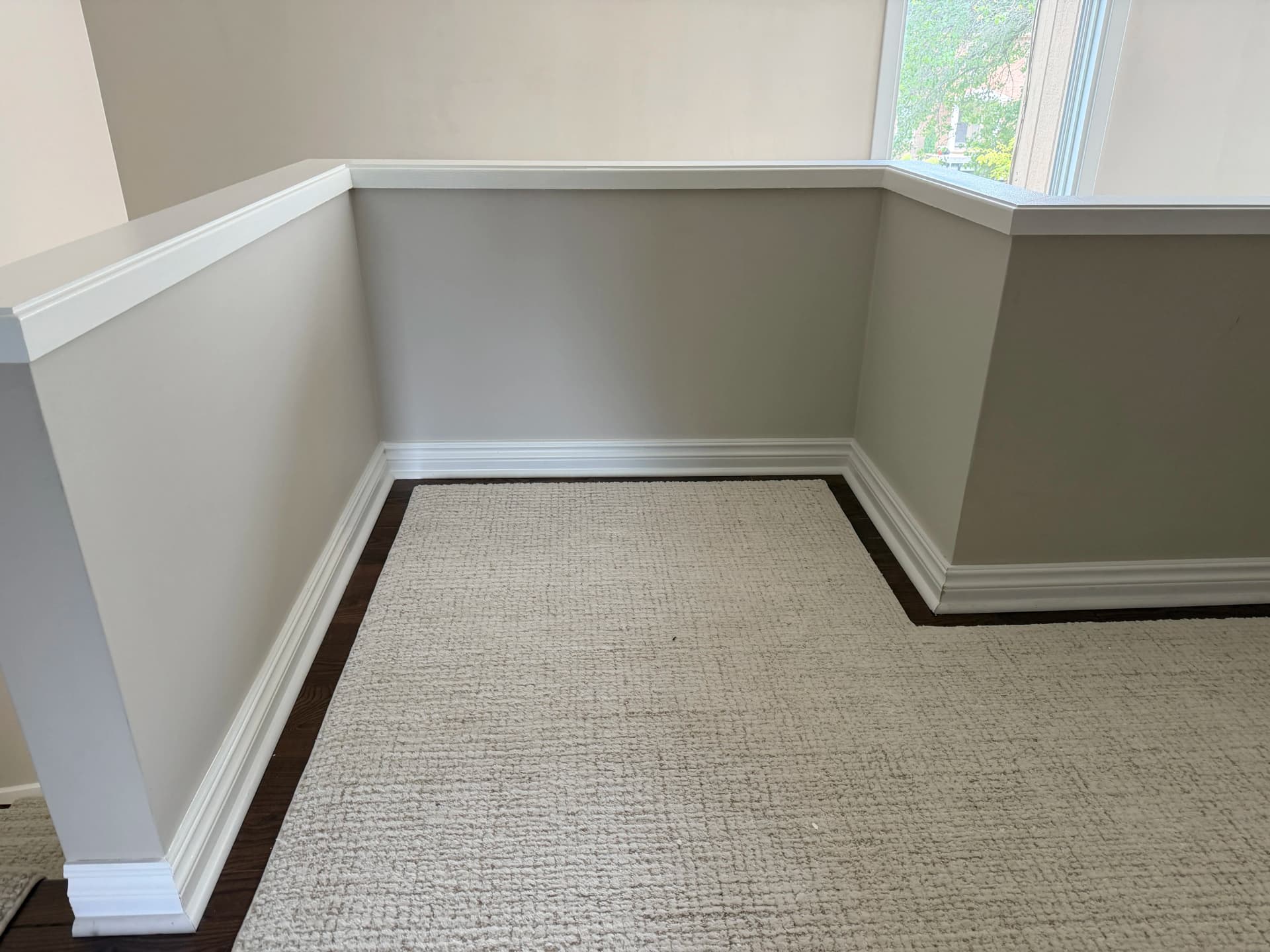 Gallery photos for Stairwell Paint and Handrail Restain in Grosse Pointe Shores: Image #1