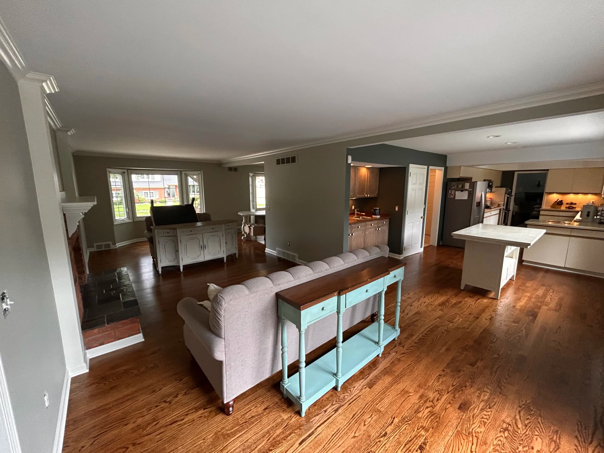 Gallery photos for Grosse Pointe Woods Living Room and Kitchen Interior Painting: Image #2