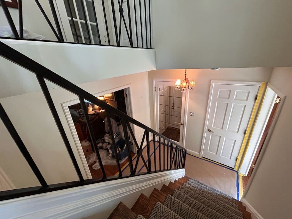 Elevate Your Home with Expert Custom Stairwell Painting image