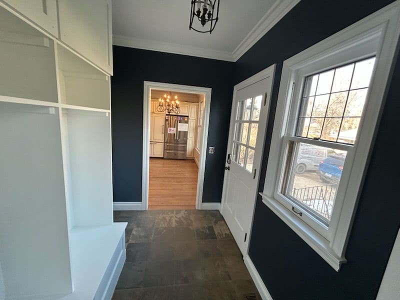 Gallery photos for Stunning Kitchen and Mudroom Renovation with Classic Contrast: Image #1