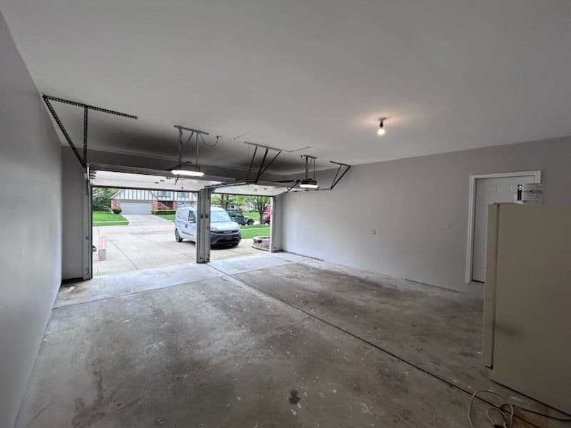 Gallery photos for Garage Shine Upgrade with Benjamin Moore Scuff X: Image #1