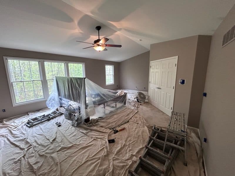 Project Northville Bedroom Enhanced by Infinity Painting image