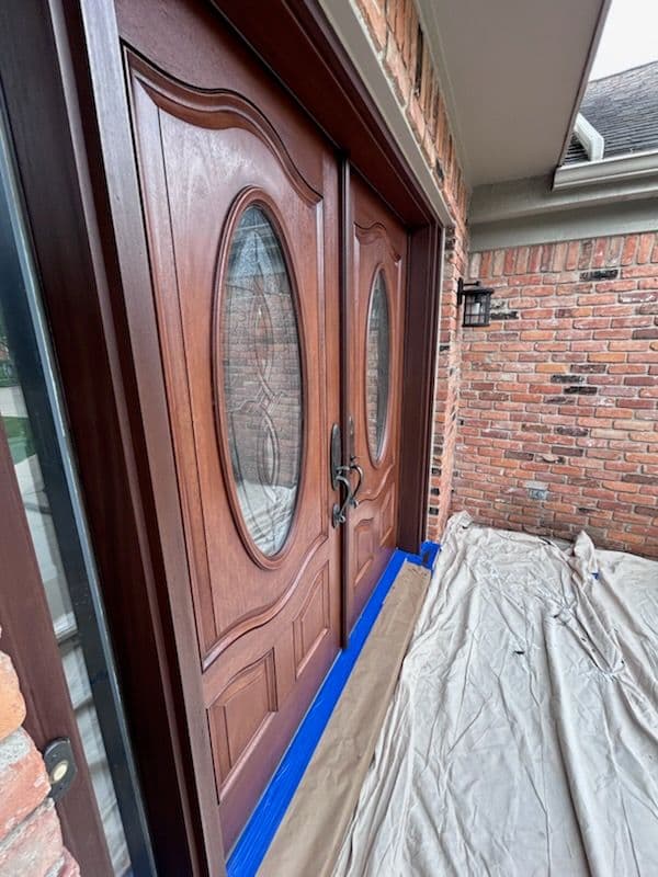 Elegant Fiberglass Door Makeover in Troy