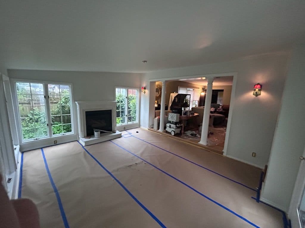 Cozy Family Room Transformation with Infinity Painting image