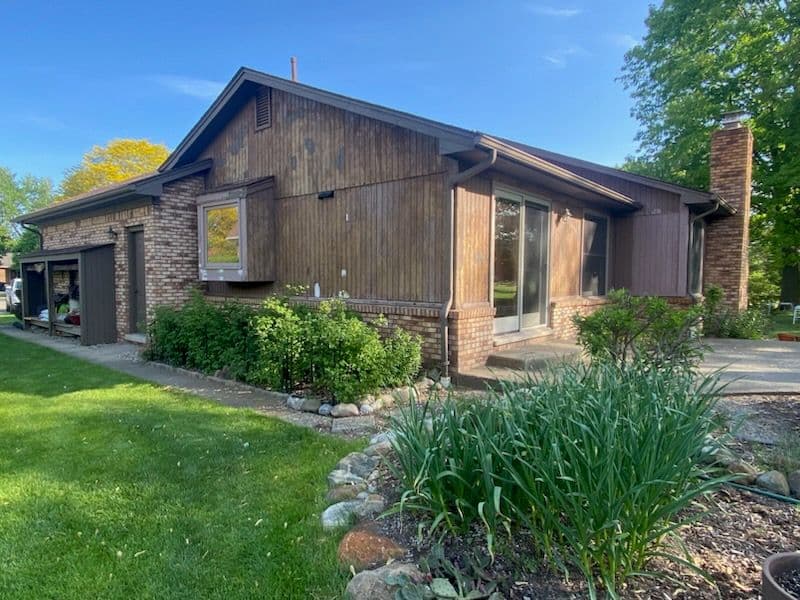 Fresh Exterior Transformation with Benjamin Moore image