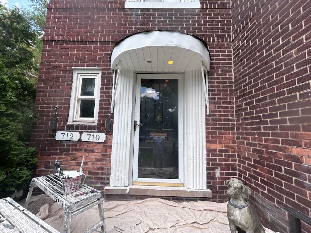 Gallery photos for Exterior Entryway Transformation in Grosse Pointe Farms: Image #1