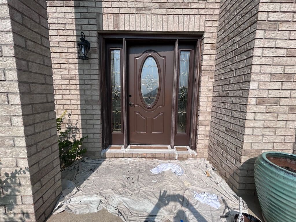 Expert Front Door Revamp with Infinity Painting image