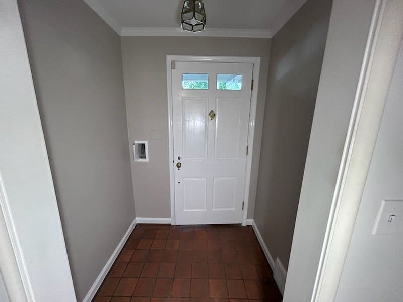 Gallery photos for Floral Wallpaper Removal and Updated Interior Paint: Image #1