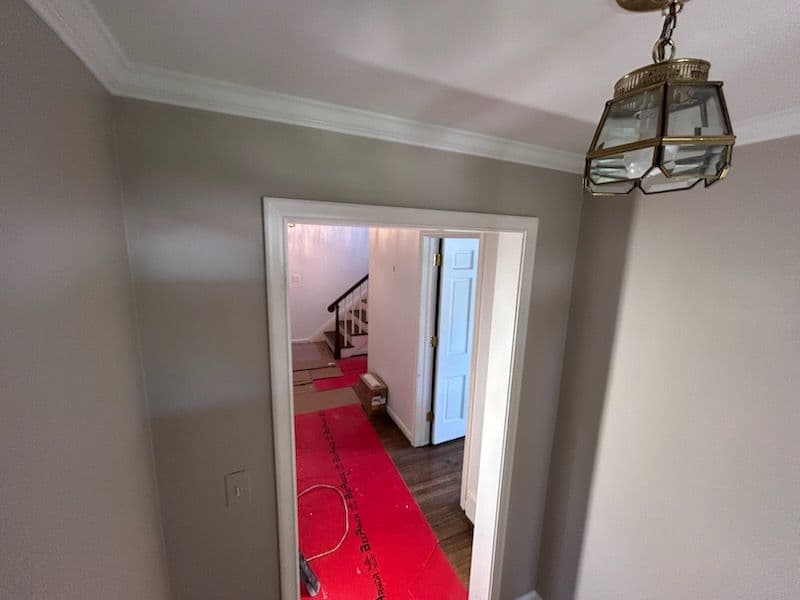 Gallery photos for Floral Wallpaper Removal and Updated Interior Paint: Image #3