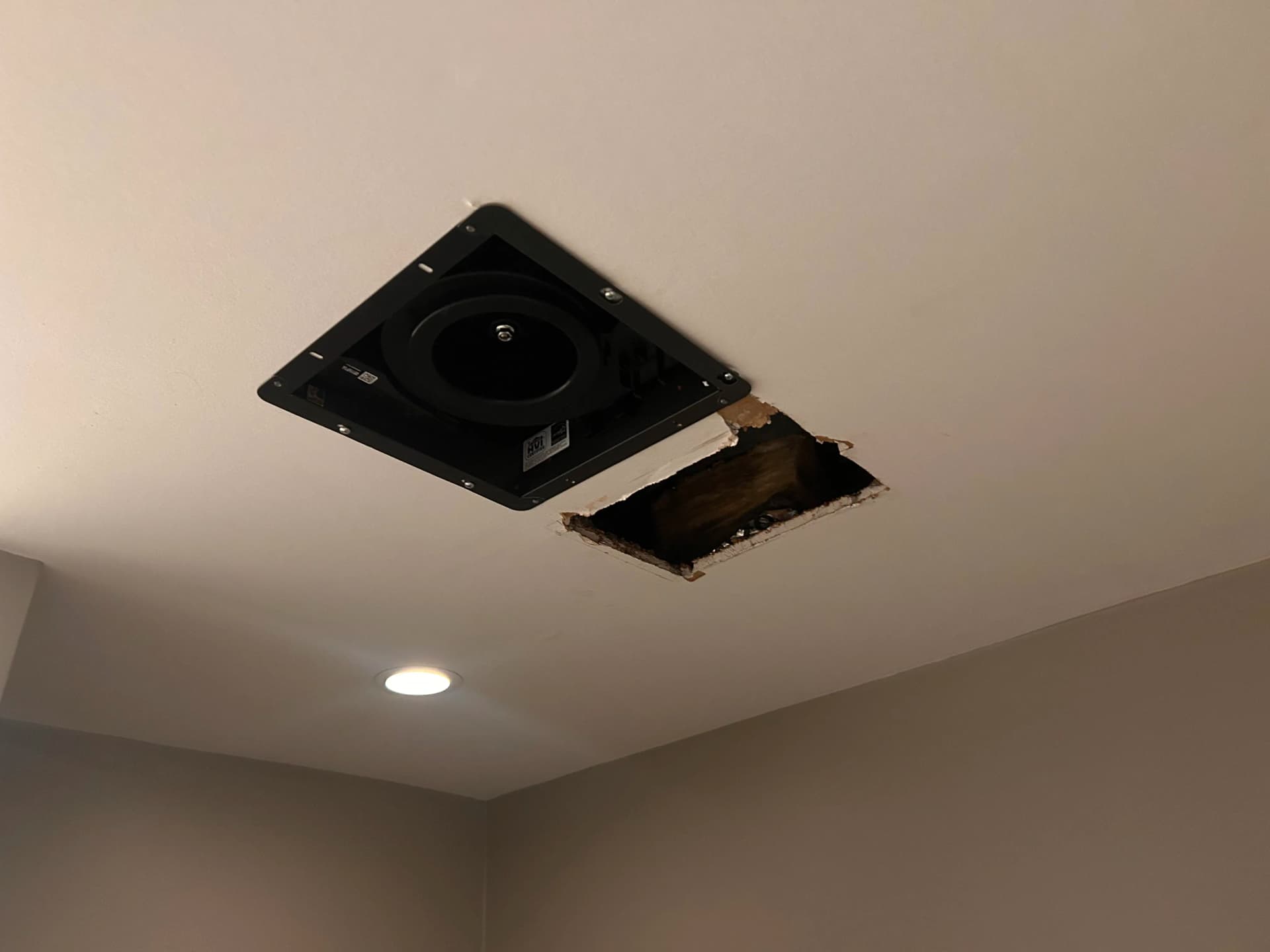 Bathroom Ceiling Repair and Paint Done the Right Way image