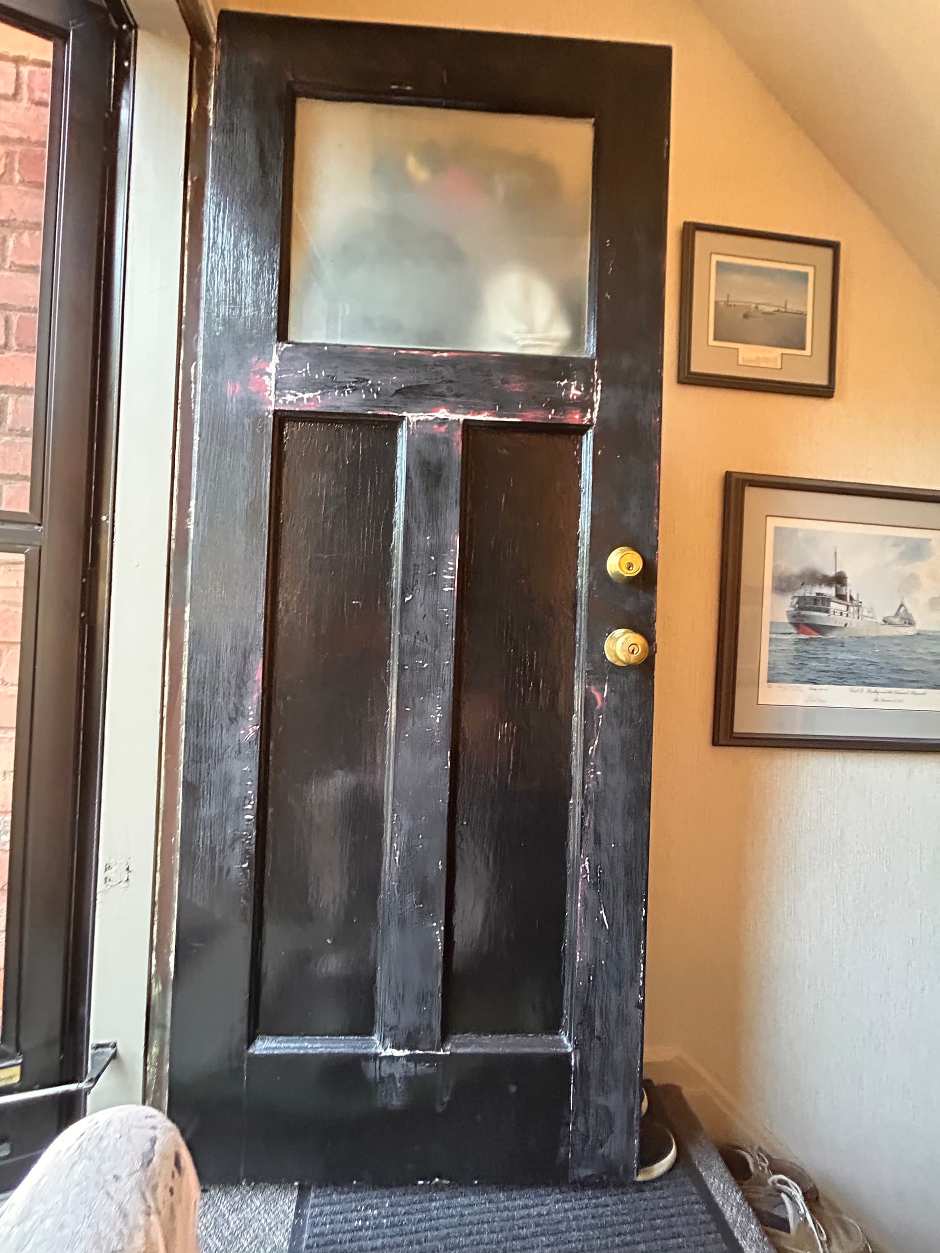 80-Year-Old Front Door Gets a Bold New Look in Grosse Pointe Farms image