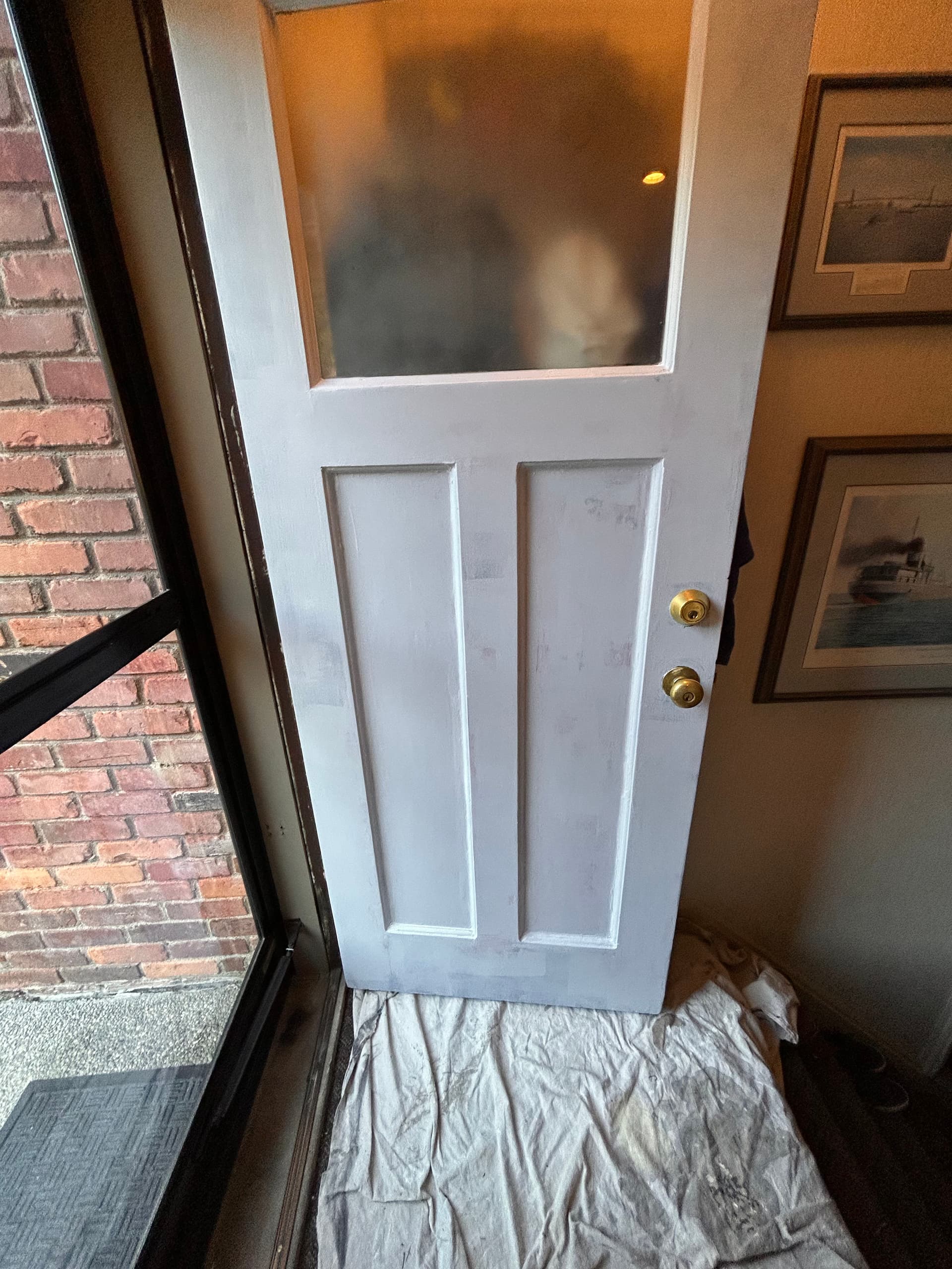 Gallery photos for 80-Year-Old Front Door Gets a Bold New Look in Grosse Pointe Farms: Image #1