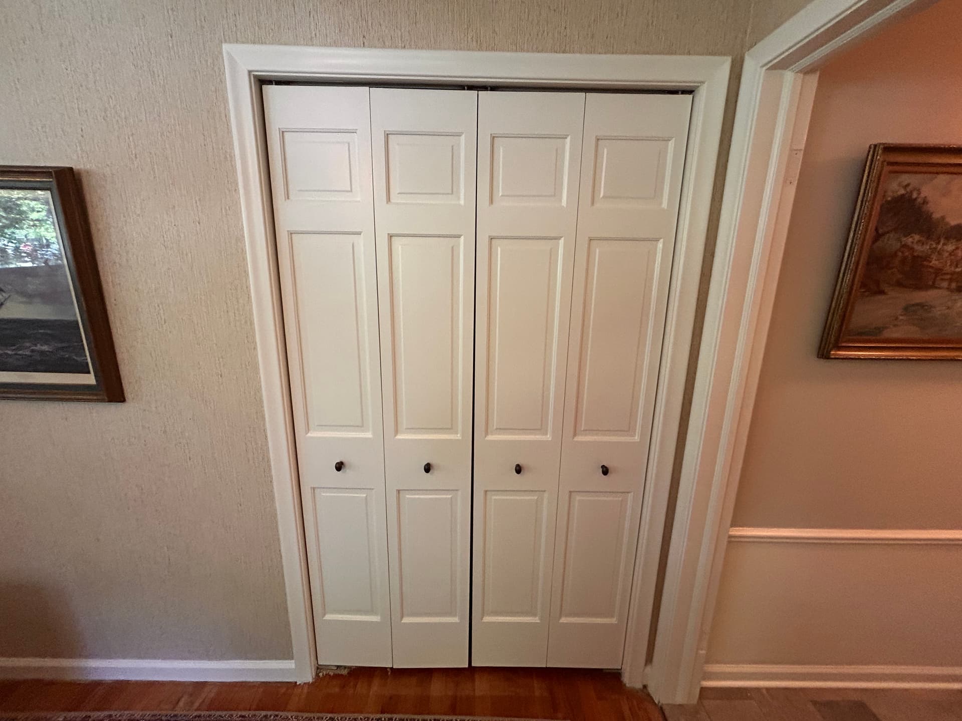 Fresh Trim Paint on Doors, Windows, and Built-In Cabinetry image